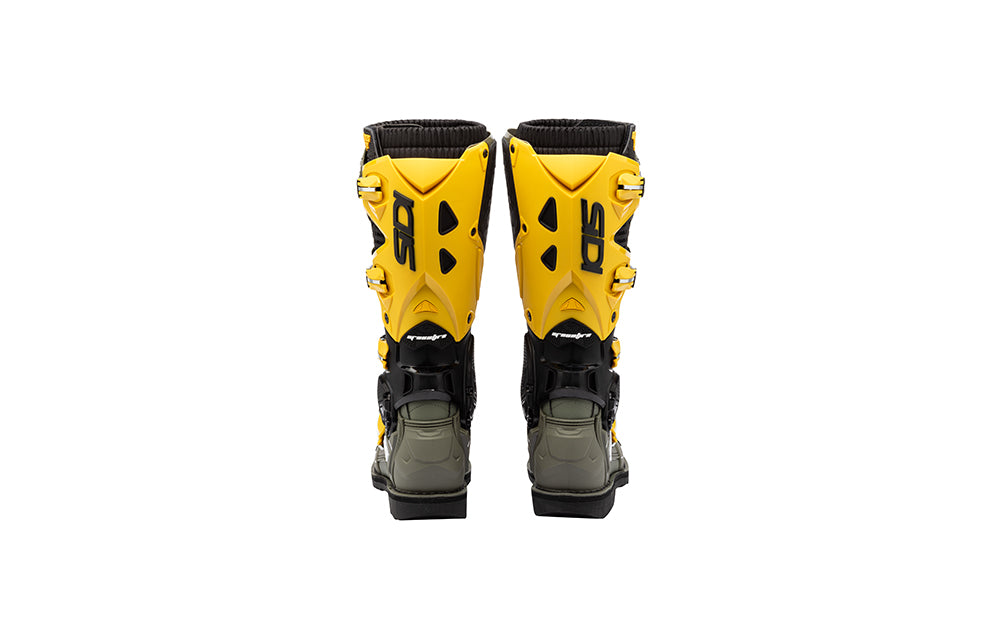 Sidi Crossfire 3 Motocross-Stiefel Militärgrün-Ocker
