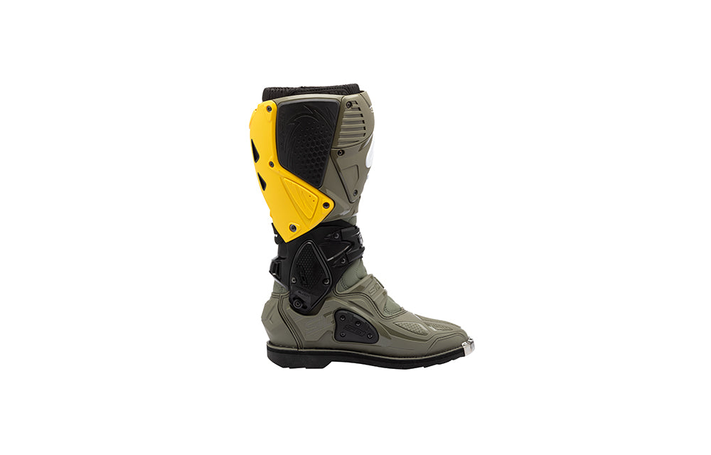 Sidi Crossfire 3 Motocross-Stiefel Militärgrün-Ocker