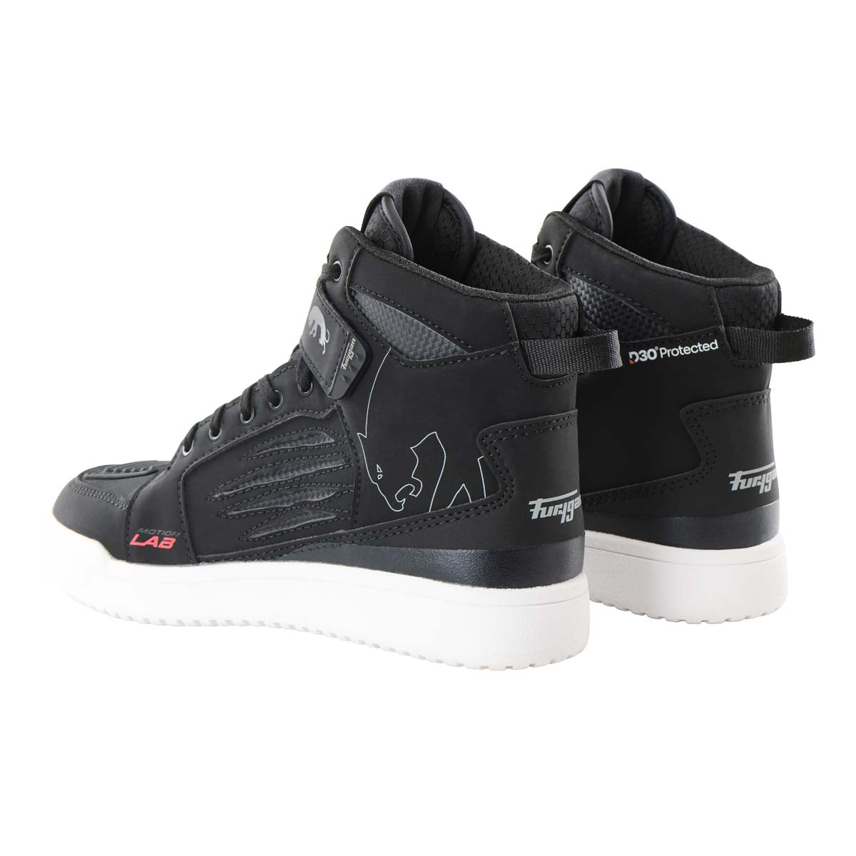 Furygan Schuhe Tarmac D3O Schwarz