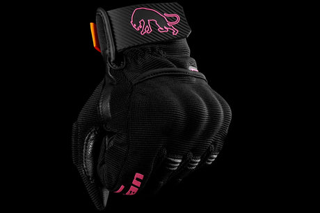 Furygan Handschuhe Jet Lady D3O Evo Schwarz-Pink