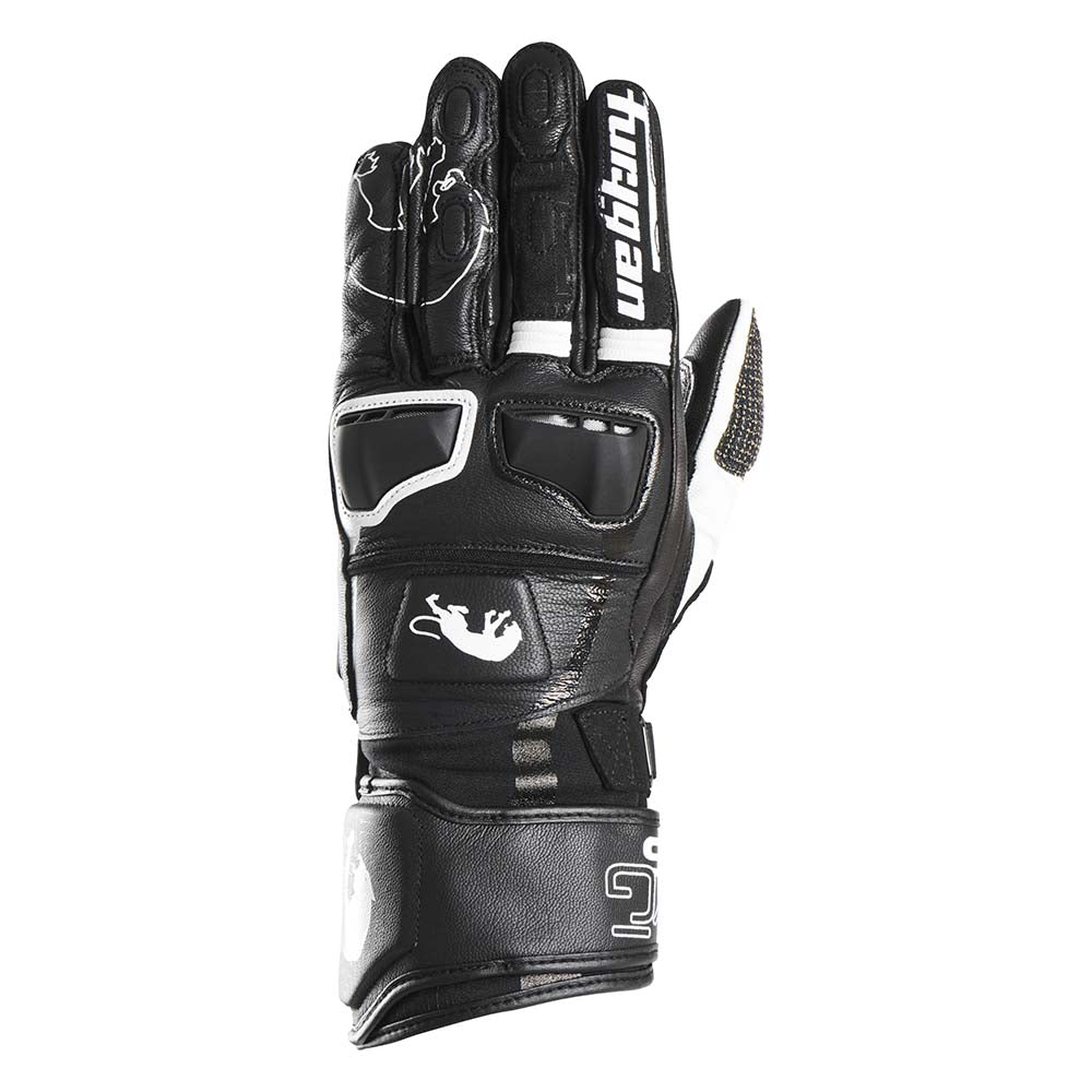 Furygan Handschuhe Styg 15 Schwarz-Weiß