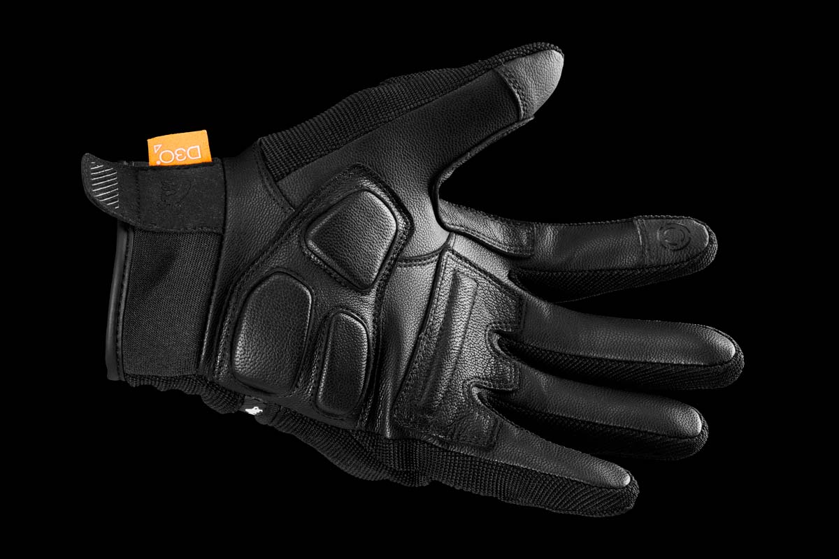 Furygan Handschuhe Jet D3O Evo Schwarz-Rot