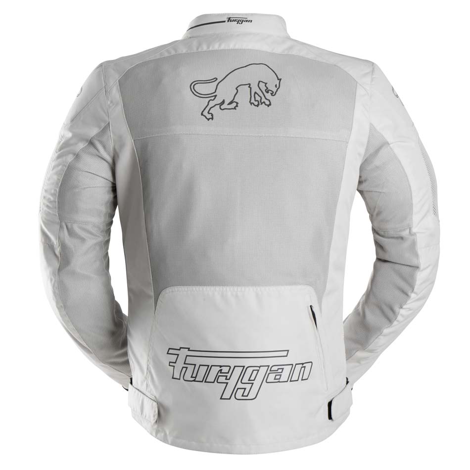 Furygan Jacke Aquilon Perlweiß-Grau
