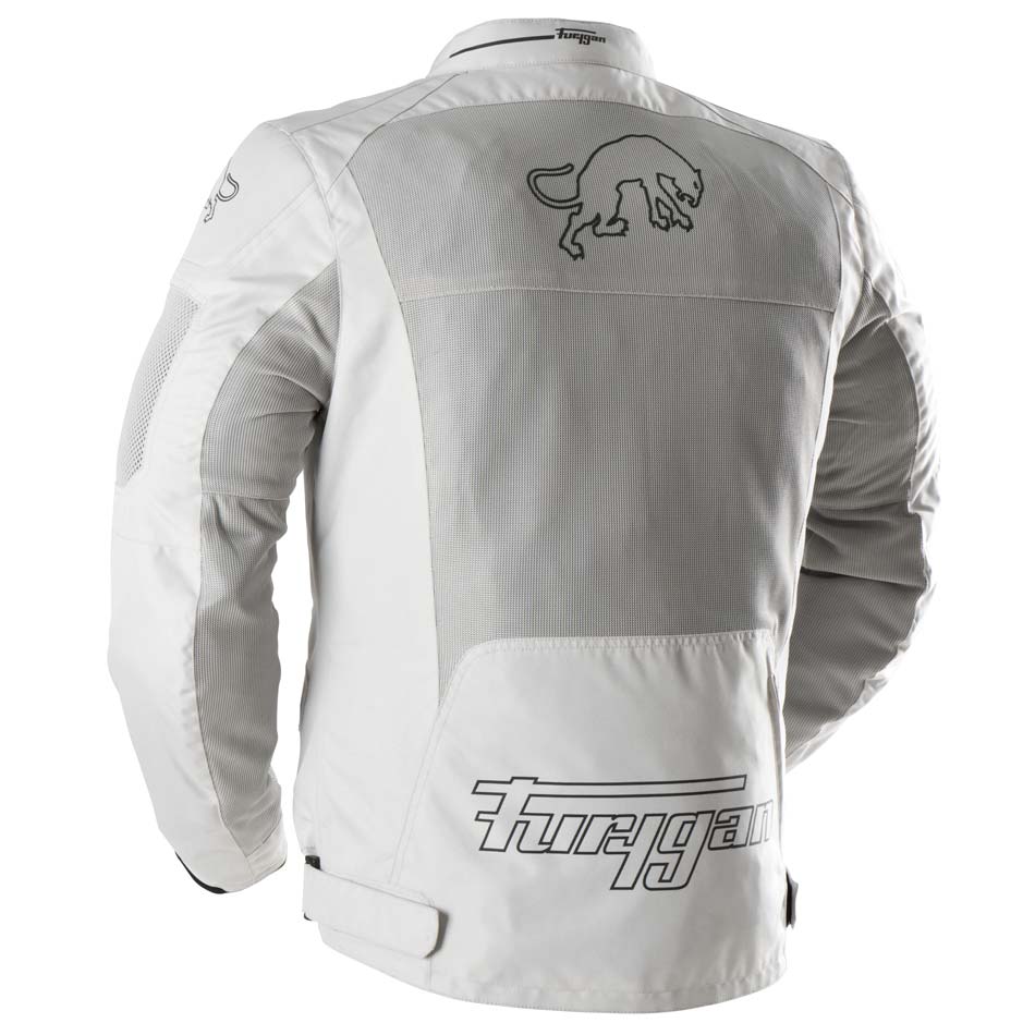 Furygan Jacke Aquilon Perlweiß-Grau