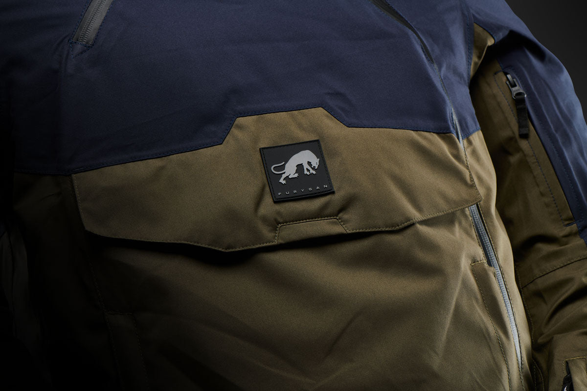 Furygan Jacke Ashton Navy-Khaki
