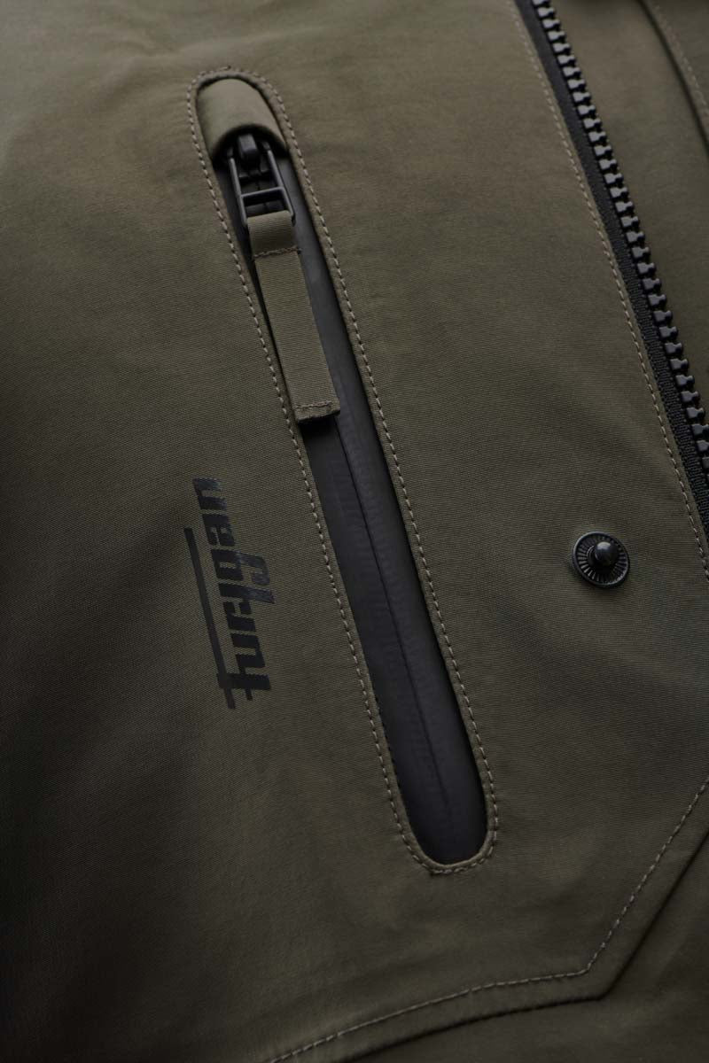 Furygan Jacke Harris Trooper Grau
