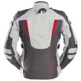 Furygan Jacke Apalaches Lady Evo Grau-Perlweiß-Rot