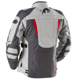 Furygan Jacke Apalaches Lady Evo Grau-Perlweiß-Rot