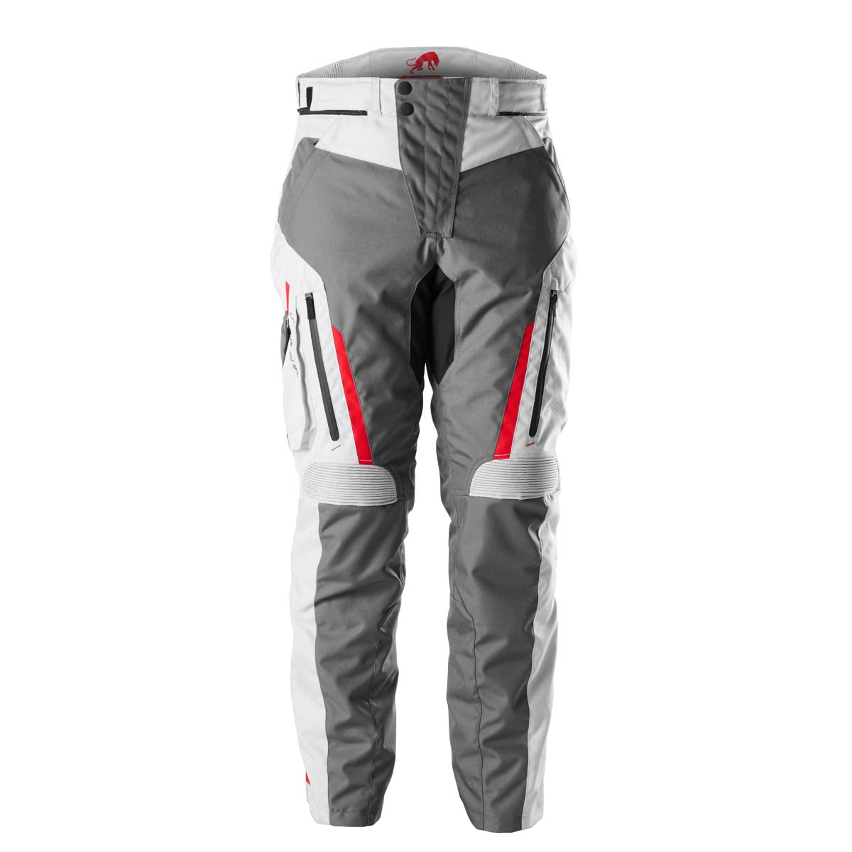 Furygan Hose Killington Grau-Perlweiß-Rot