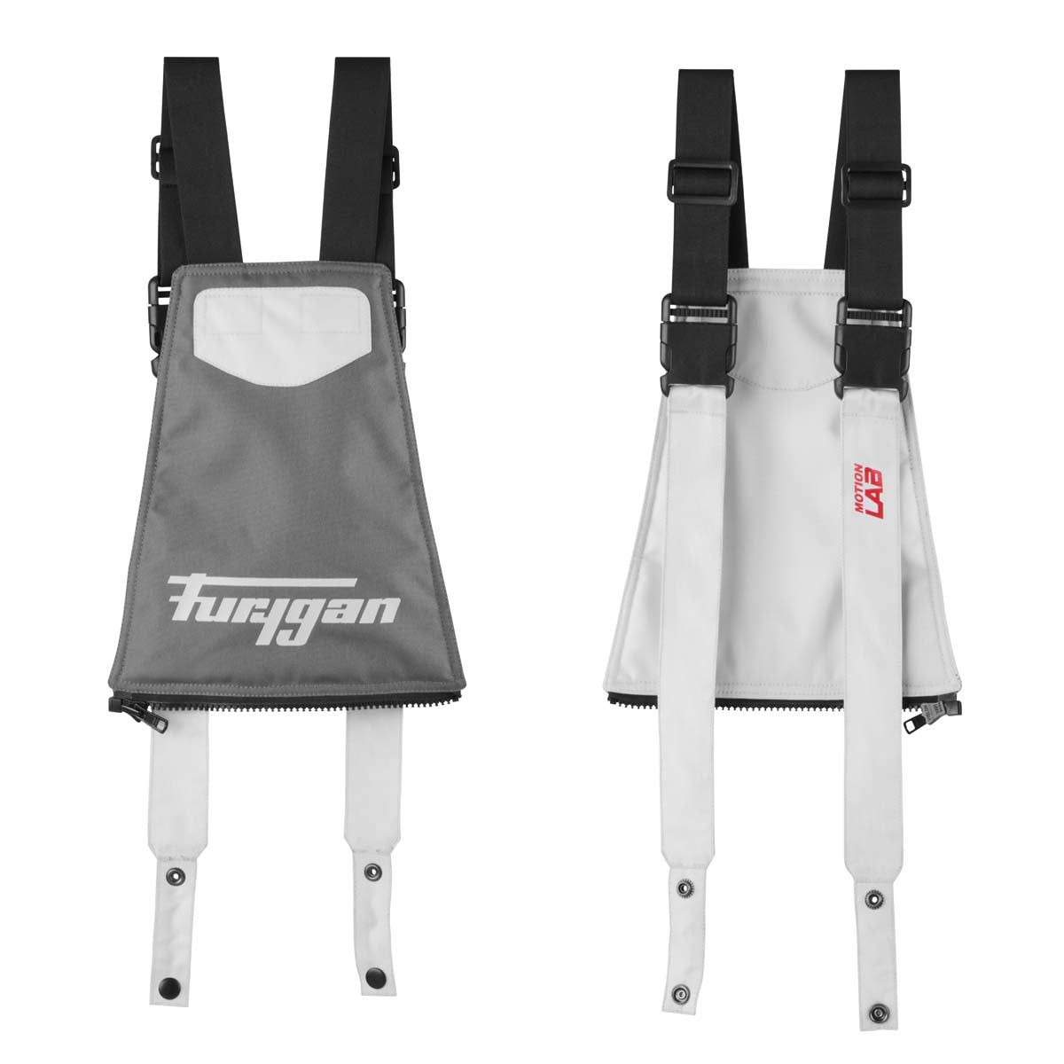 Furygan Hose Killington Grau-Perlweiß-Rot