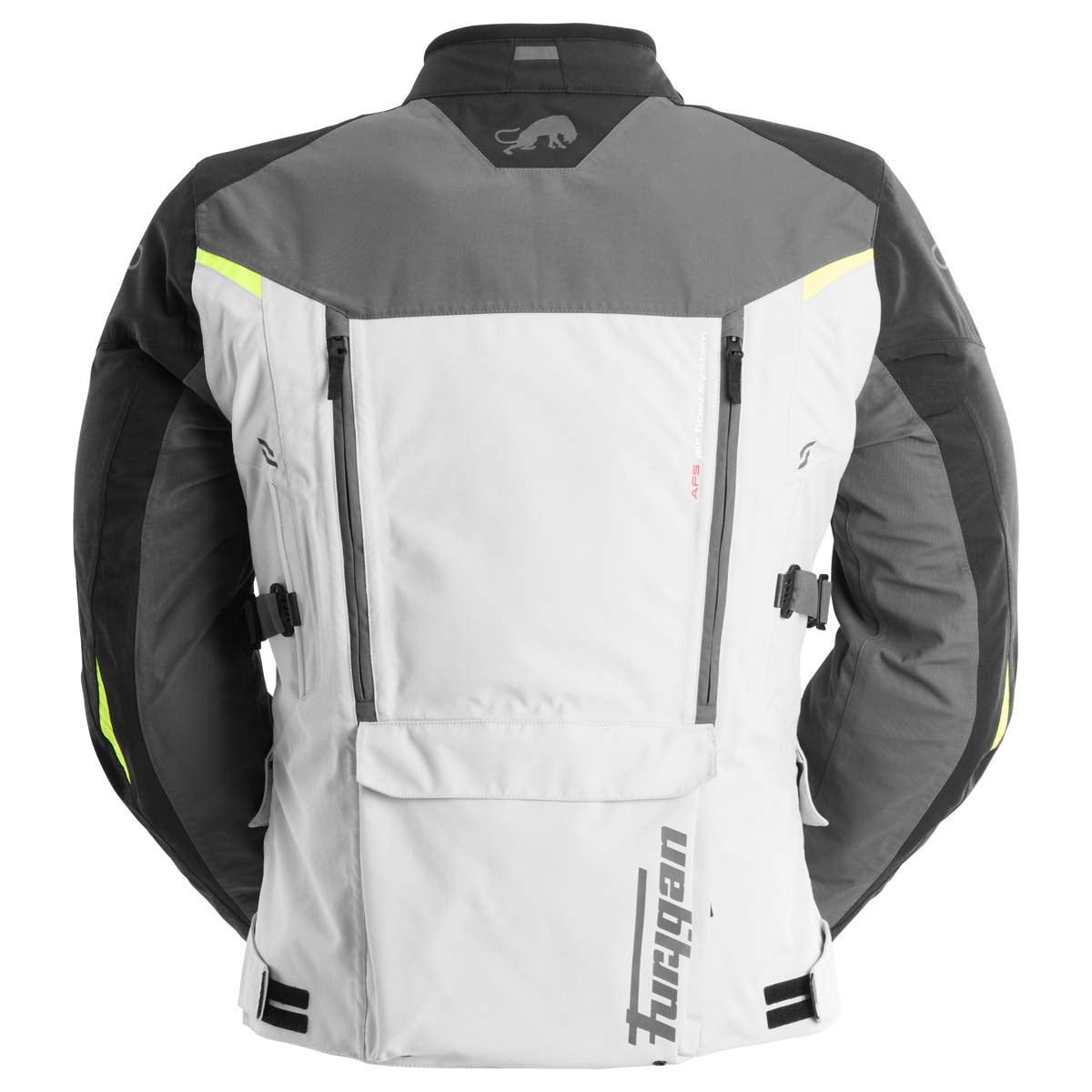 Furygan Jacke Challenger 3C Primaloft Grau-Weiß-Neongelb