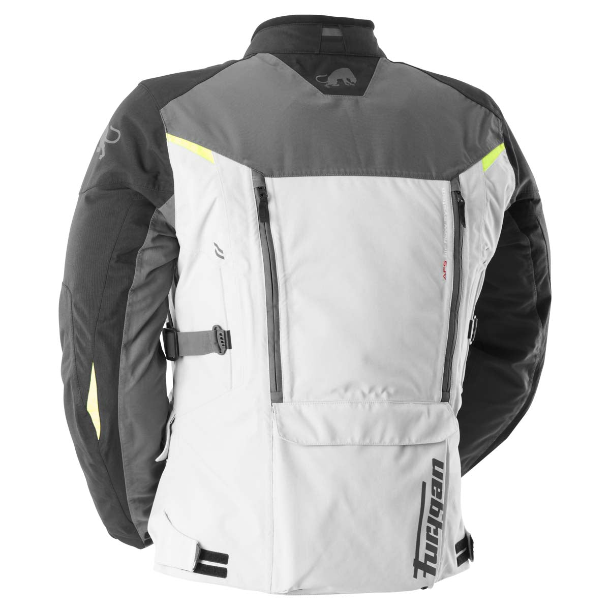 Furygan Jacke Challenger 3C Primaloft Grau-Weiß-Neongelb