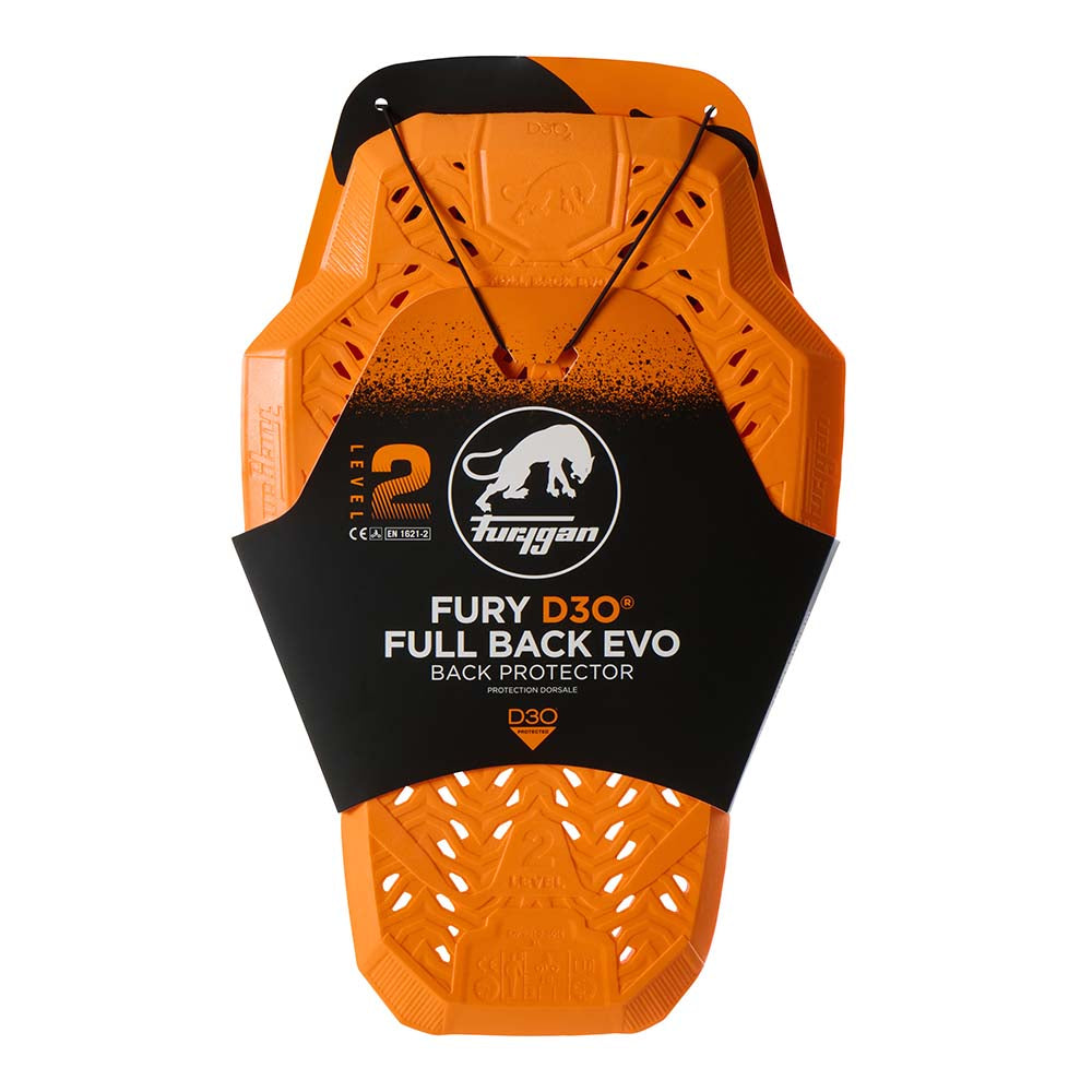 Furygan Rückenprotektor Full Back 2 D3O Evo Orange