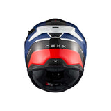 NEXX Helm X.TR Rush Blau-Rot