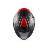NEXX Helm X.TR Rush Schwarz-Rot matt