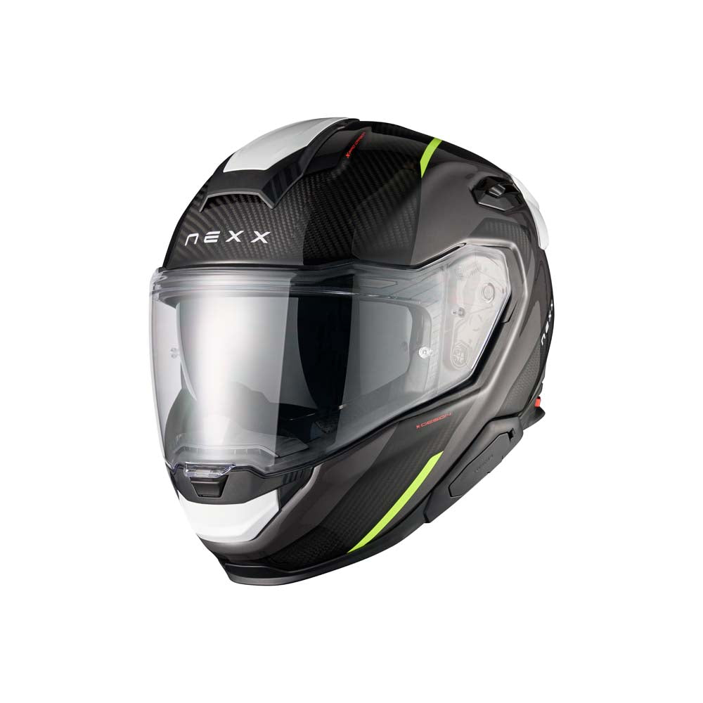 NEXX Helm X.TR Rush Schwarz-Neon Gelb