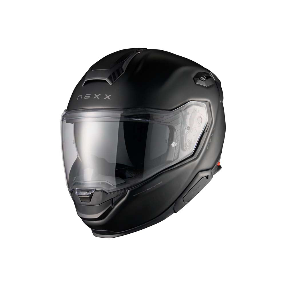 NEXX Helm X.TR Plain Schwarz matt