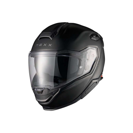 NEXX Helm X.TR Plain Schwarz matt