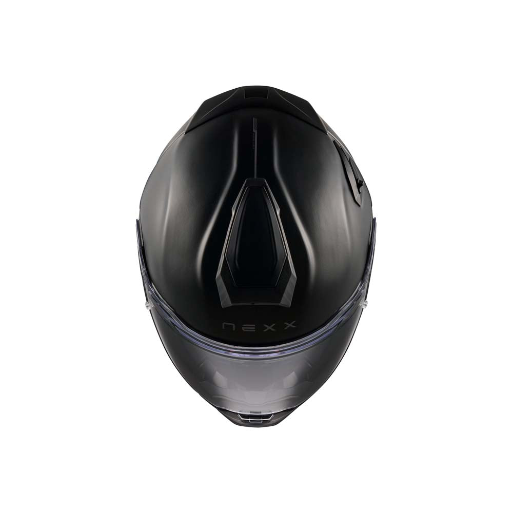 NEXX Helm X.TR Plain Schwarz matt