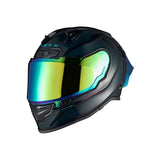 NEXX Helm X.R3R Hadal carbon Blau teal