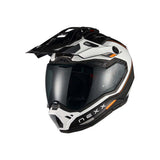 NEXX Helm X.Rally Raid Weiß-Orange