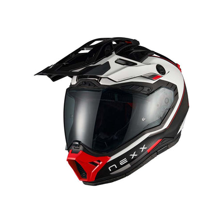 NEXX Helm X.Rally Raid Weiß-Rot