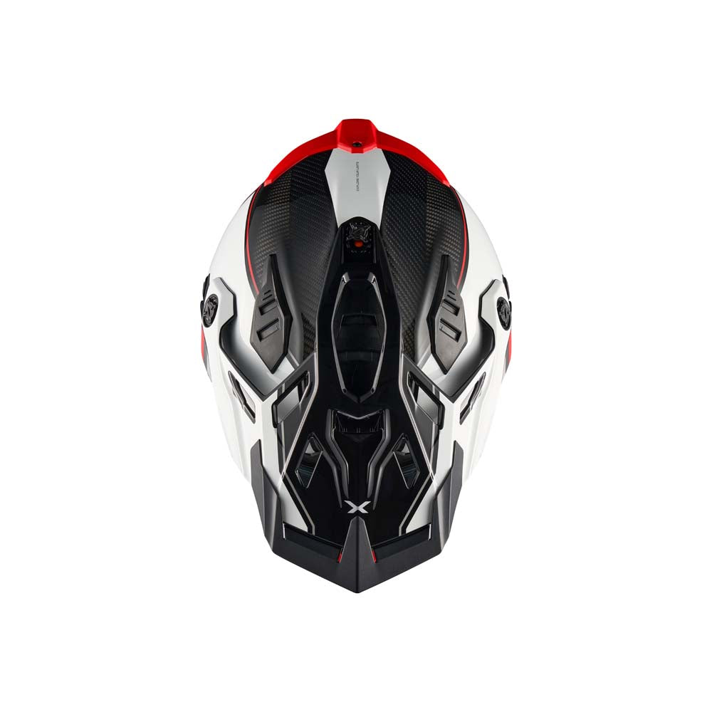 NEXX Helm X.Rally Raid Weiß-Rot
