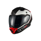 NEXX Helm X.Rally Raid Weiß-Rot