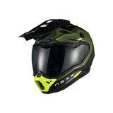 NEXX Helm X.Rally Raid Grün-Neon Gelb