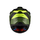 NEXX Helm X.Rally Raid Grün-Neon Gelb