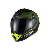NEXX Helm X.Rally Raid Grün-Neon Gelb