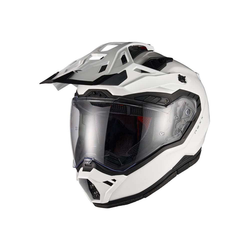 NEXX Helm X.Rally Plain Weiß