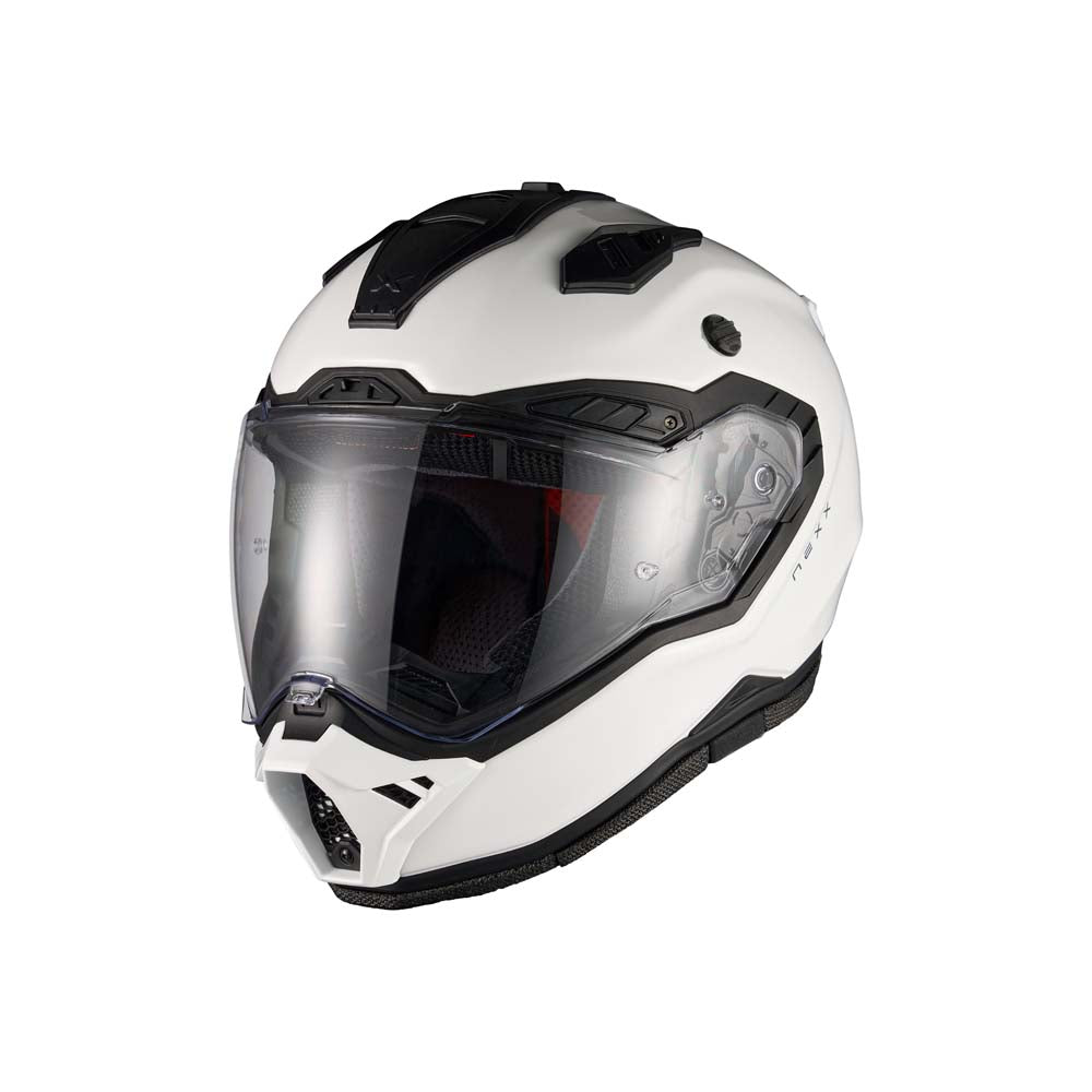 NEXX Helm X.Rally Plain Weiß