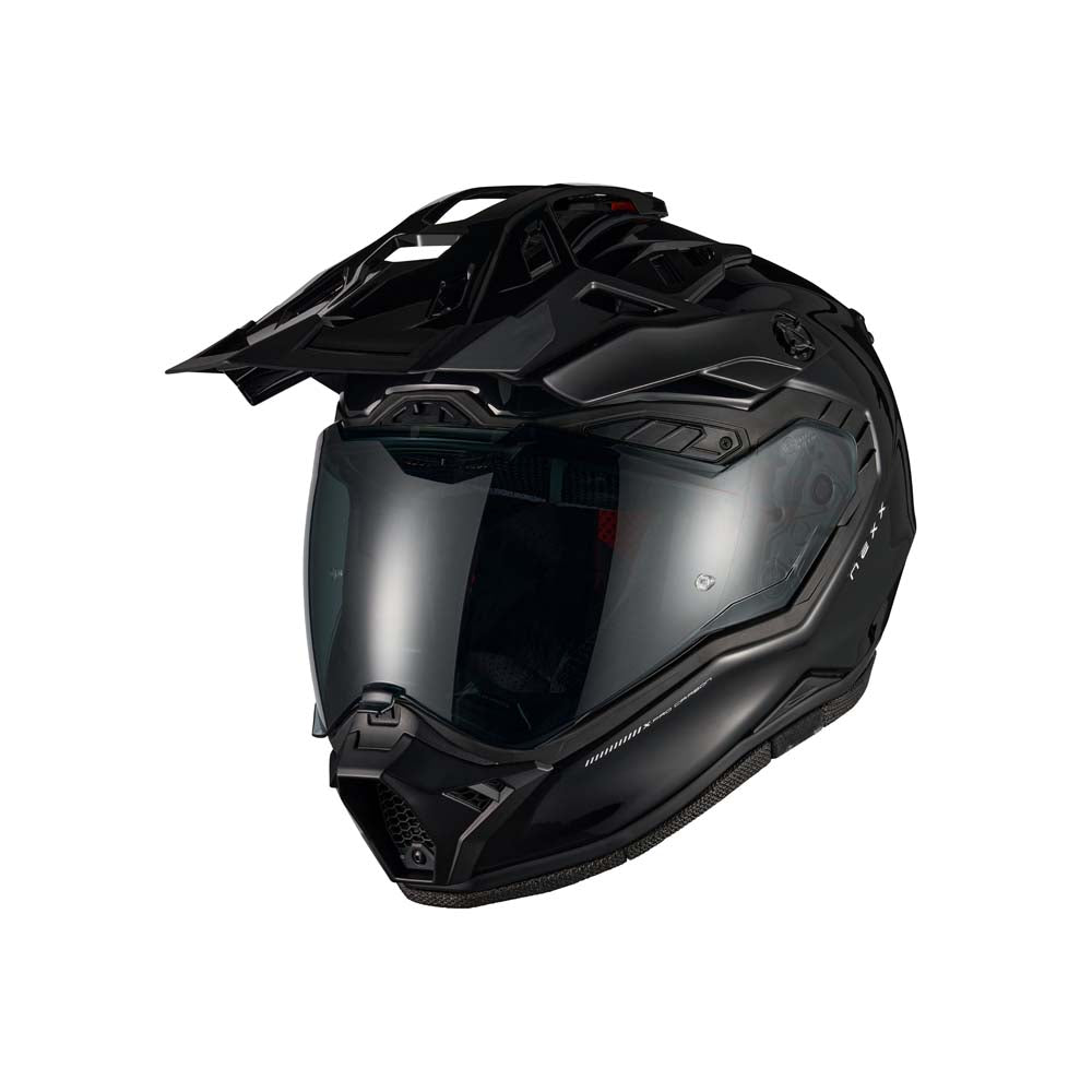 NEXX Helm X.Rally Plain Schwarz