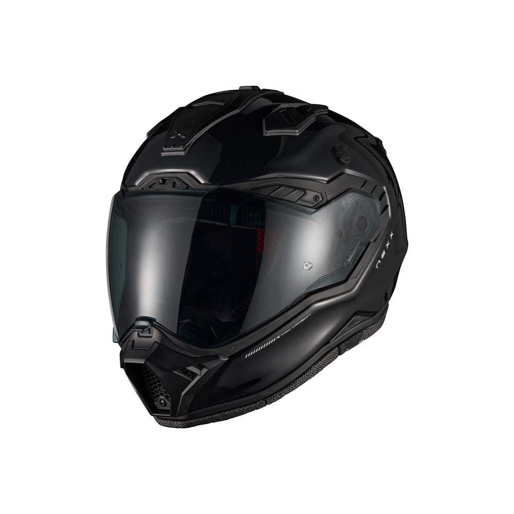 NEXX Helm X.Rally Plain Schwarz