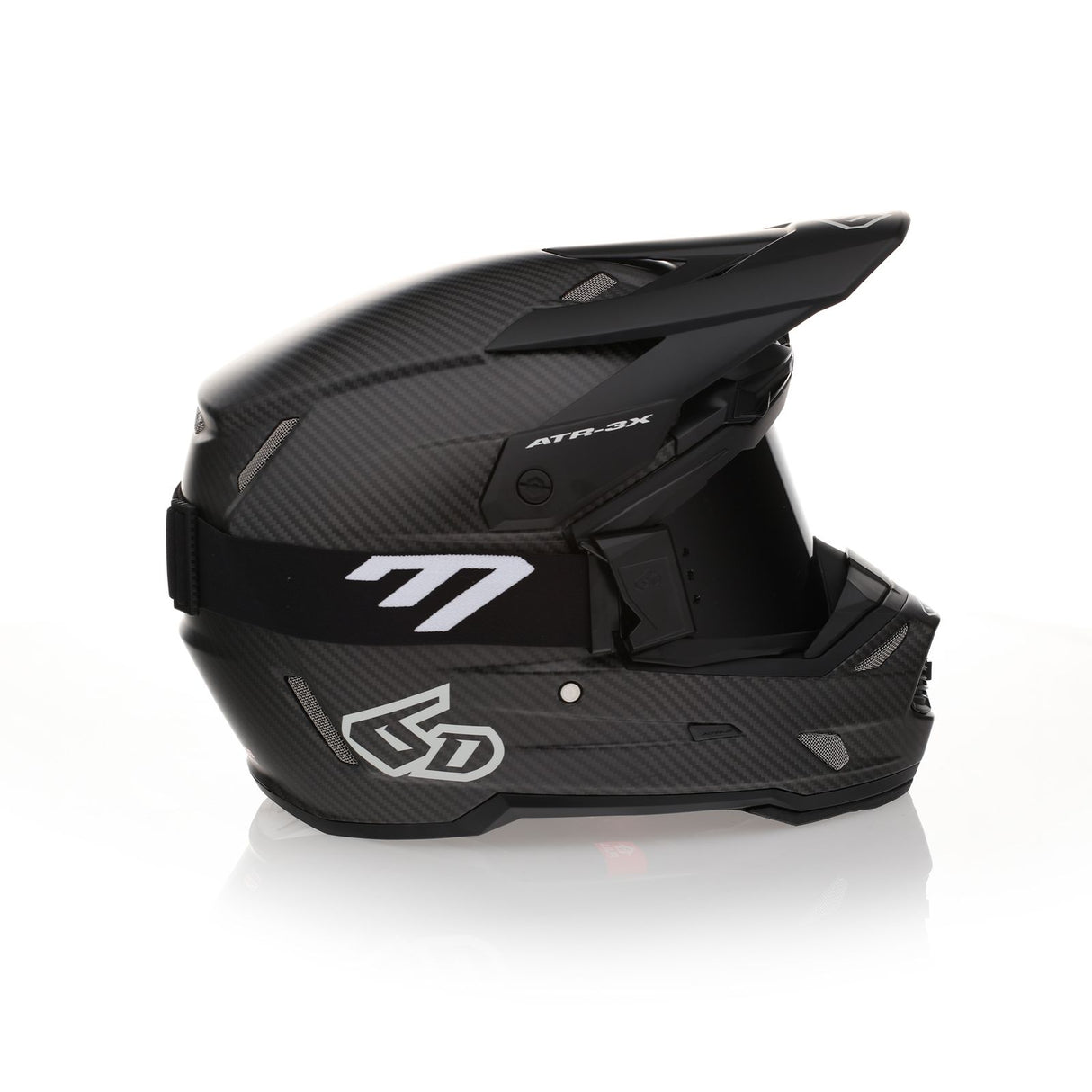 6D ATR-3X Solid Matt Schwarz