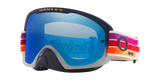 OAKLEY O-Frame MX TLD Sunrise Motocross-Brille mit schwarzem Rahmen und Ice Iridium-Linse, robustes Design für den Offroad-Einsatz