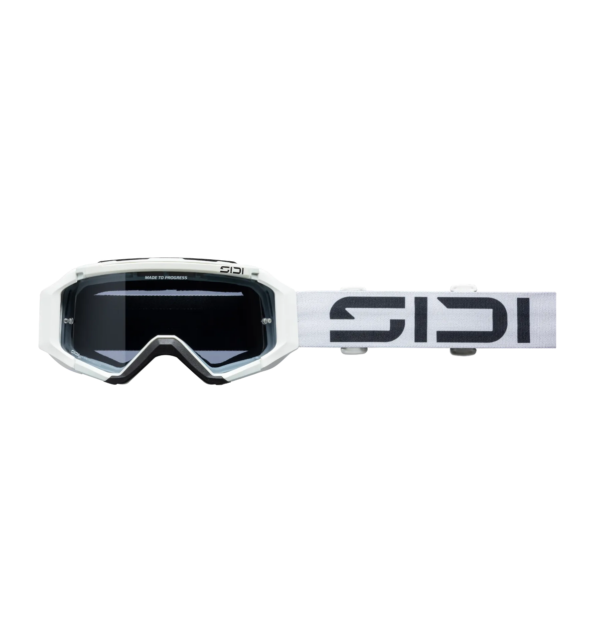 Sidi GRAVIX SMOKE Crossbrille Weiß-Grau
