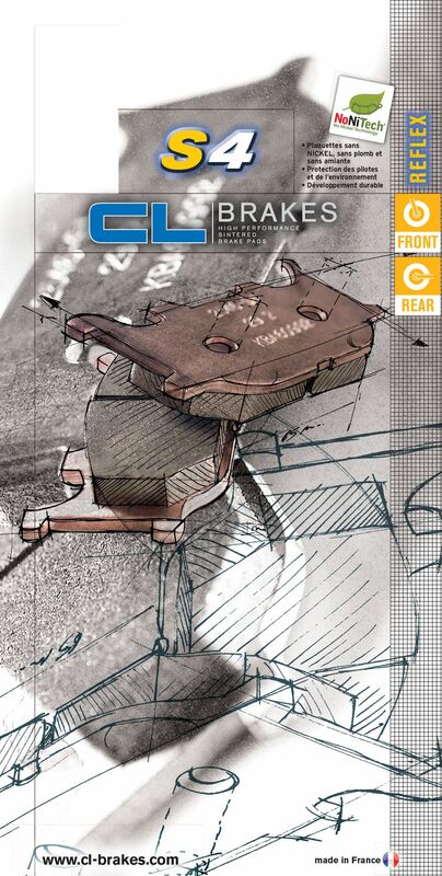 CLBRA BRAKE PADS 2256S4 SINTER METAL