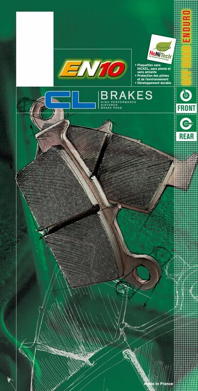 CLBRA BRAKE PADS 2400EN10 SINTER METAL