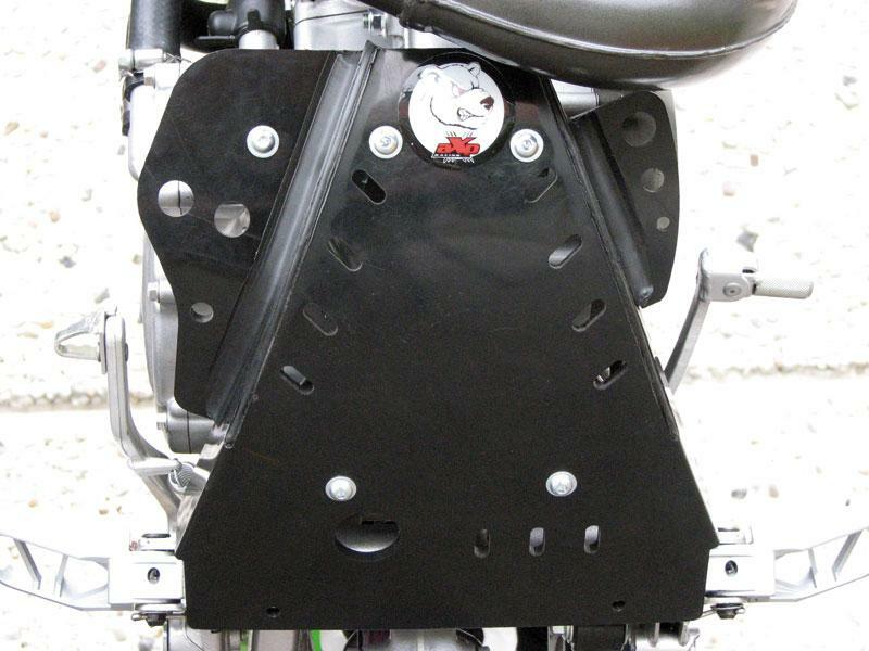 AXP SKID PLATE HDPE 6MM BLK