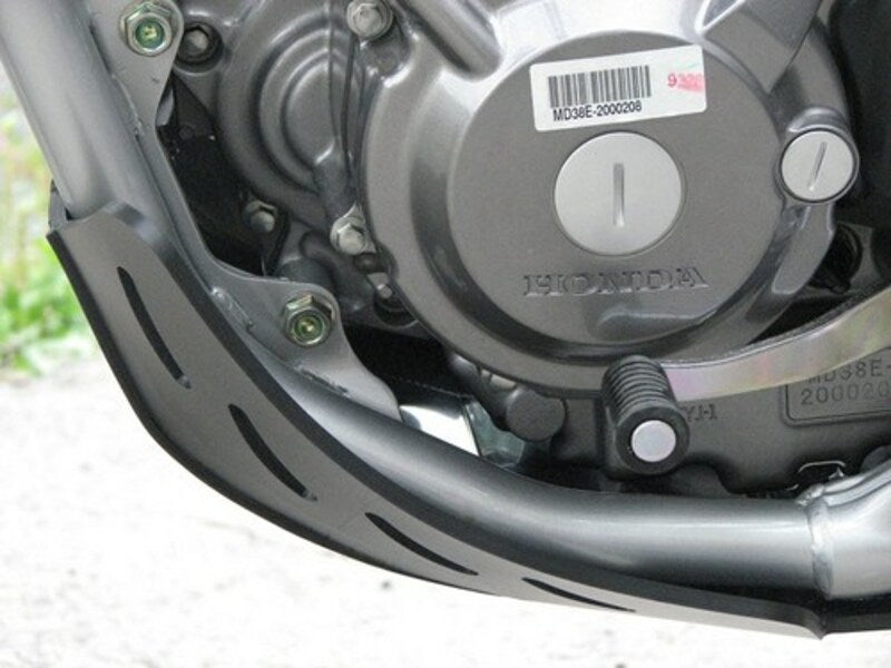 AXP SKID PLATE HDPE 6MM BLK