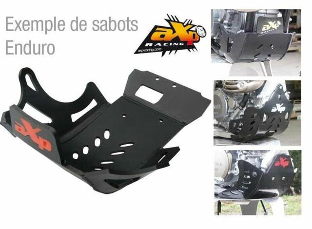 AXP SKID PLATE HDPE 6MM BLK