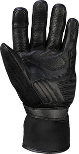 Schwarze iXS Sport-Handschuhe Carbon-Mesh 4.0 aus atmungsaktivem Mesh-Material, für sicheren Grip und Komfort beim Sport.