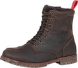 Braune iXS Classic Schuhe aus geöltem Leder mit robustem Design, ideal für stilvolle und langlebige Schuhe.