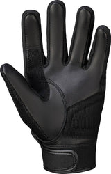 Schwarze und graue iXS Classic Handschuhe Evo-Air aus atmungsaktivem Material, für Motorräder geeignet