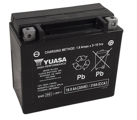 YUASA BATTERY YTX20HL FA