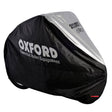 Oxford Aquatex Motorradabdeckung aus wasserdichtem Material, schützt Motorräder vor Witterungseinflüssen, in grüner Farbe.