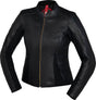 Schwarze iXS Tour LD Damen Jacke Aberdeen, robuste Tourenjacke mit wasserdichtem Material und verstellbaren Elementen.