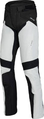 Hellegraue und schwarze iXS Tour Hose Tromsö-ST 2.0 für Abenteuer, aus strapazierfähigem Material, mit robustem Design